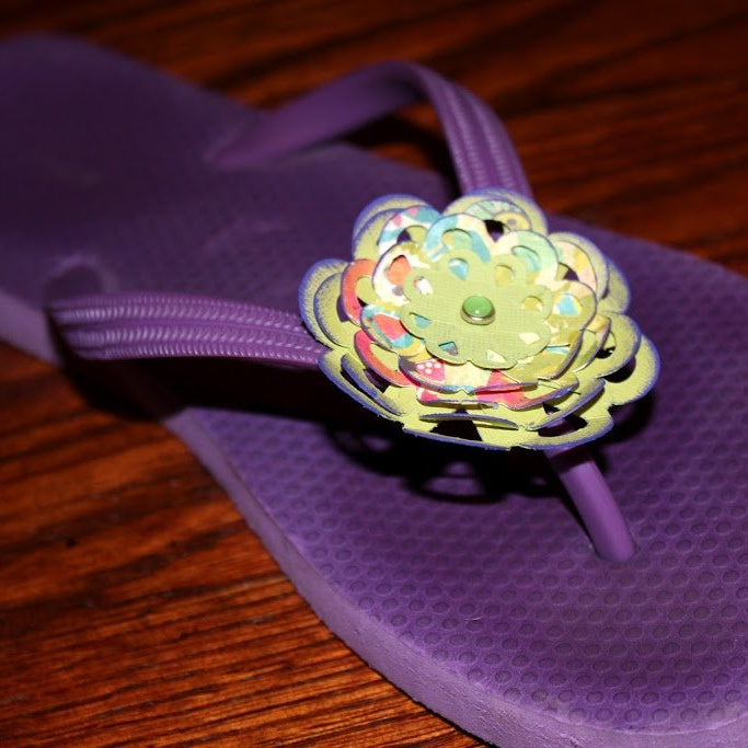 DIY Fab-u-lous Flip Flop Embellishment
