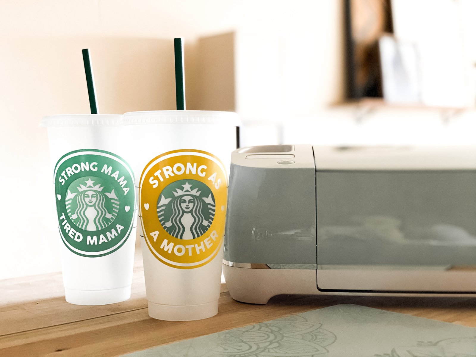 Starbucks Cold Cup Tutorial Part Two Free SVG Files