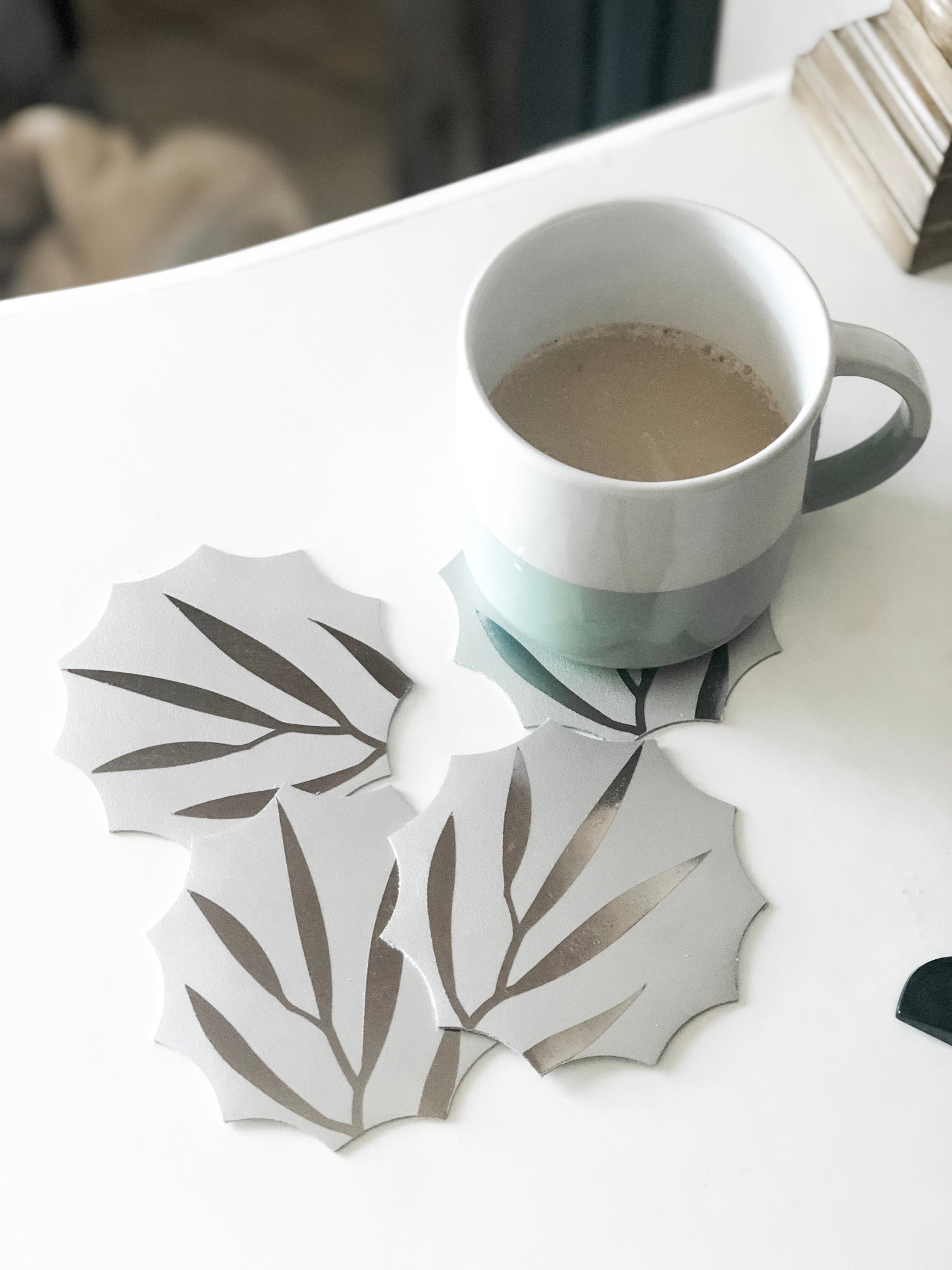 DIY Leather Coasters with a Cricut