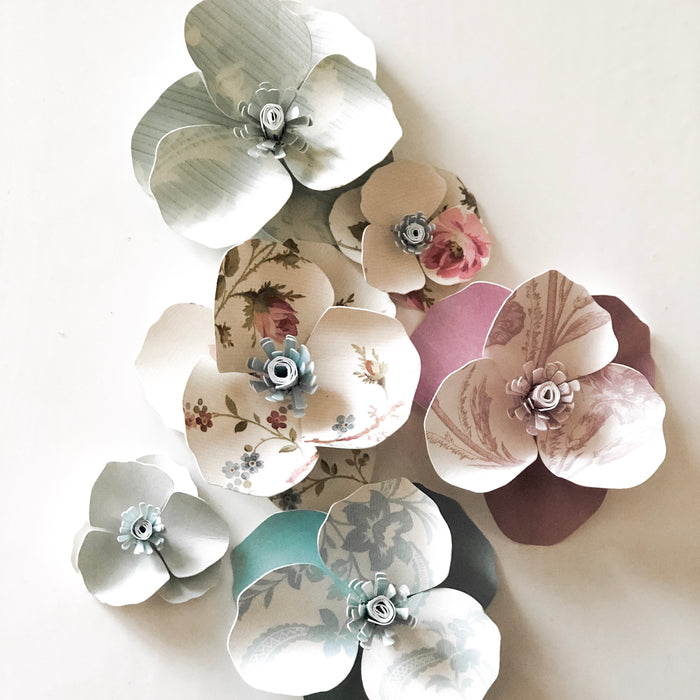 DIY Paper Poppy Flowers with Cricut