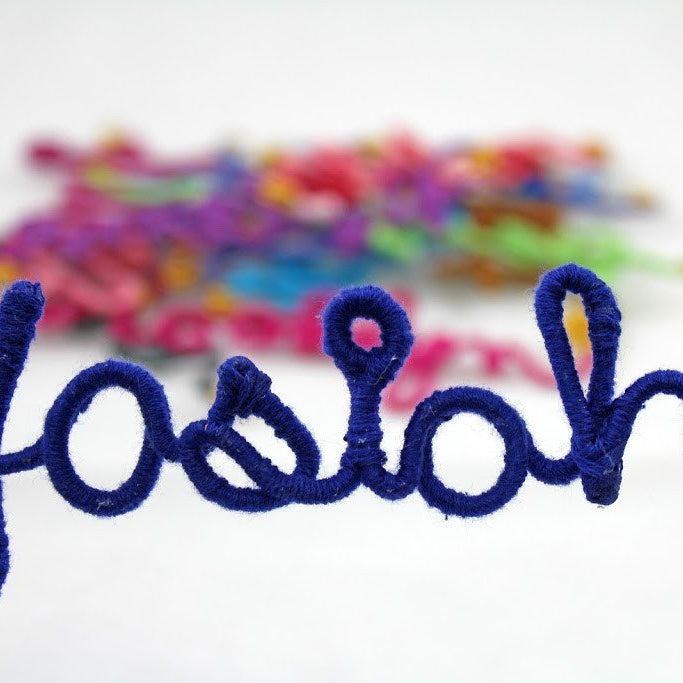 The Perfect DIY Gift! Wrapped Wire Name Tags.