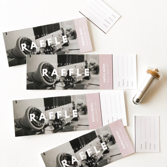 Cricut Maker Perforation Blade: Raffle Tickets