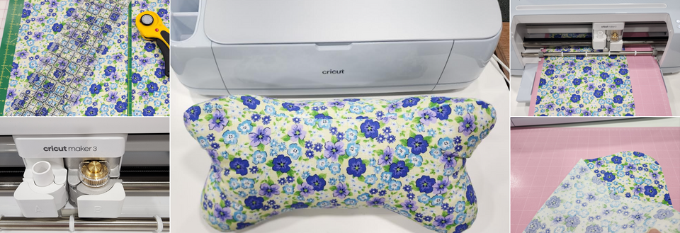 Neck Pillow: Cutting Fabric with a Cricut Maker 3