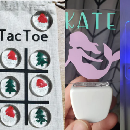 10 Beginner Cricut Projects Using Dollar Tree Blanks