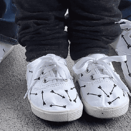 Mommy and Me Shoes DIY Using Cricut EasyPress Mini