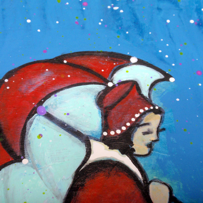 Coloring Page Painting: Get Started with Acrylic Paints
