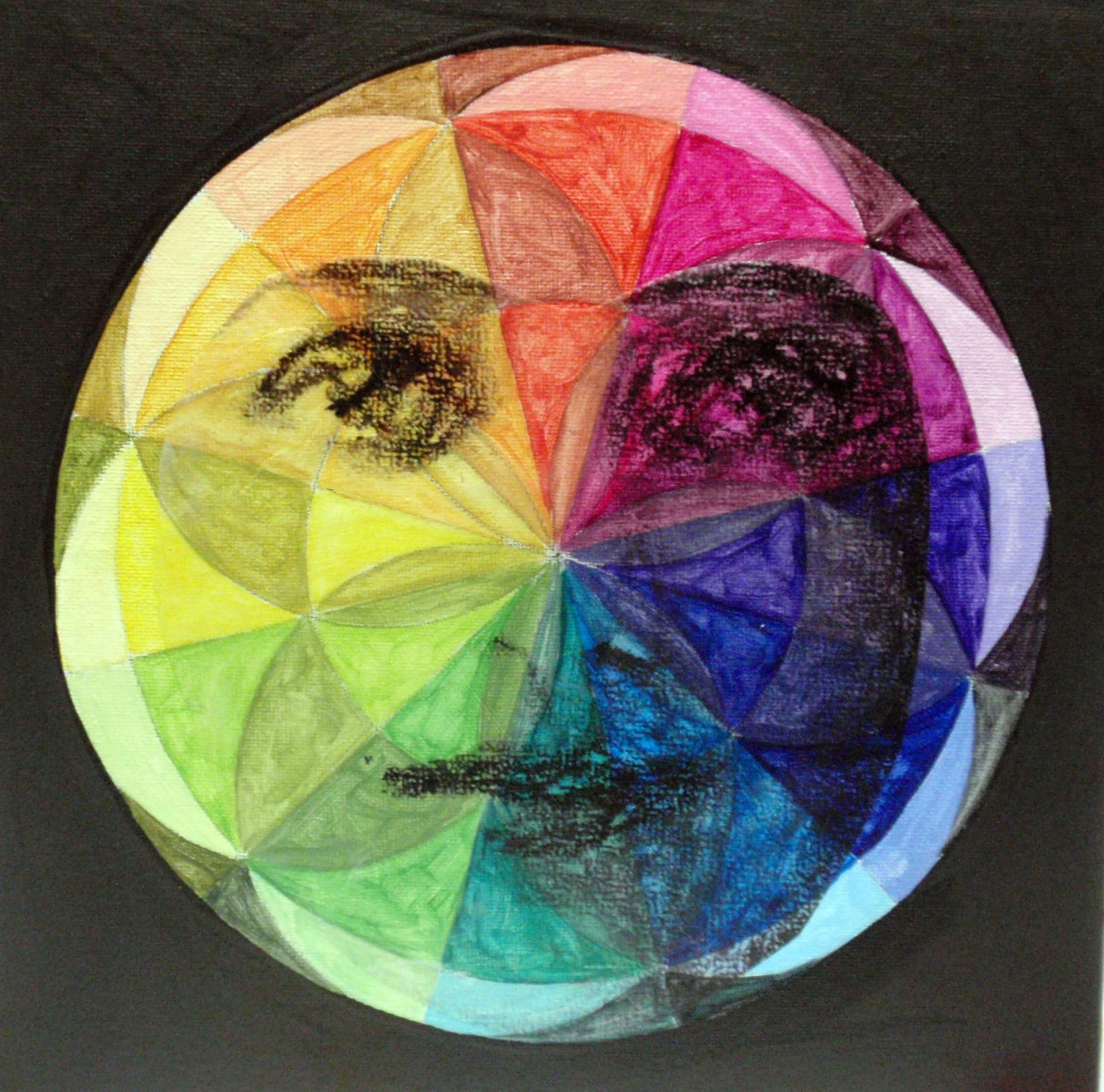 Color Wheel Bonus - Gel Medium Image Transfer