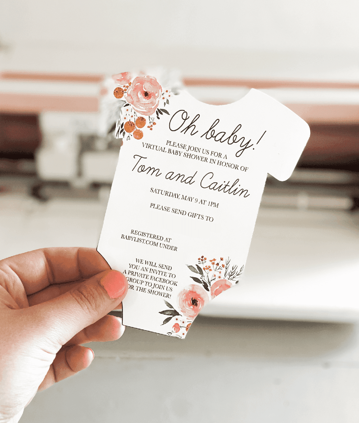 How to Create Baby Shower Invitations with a Cricut