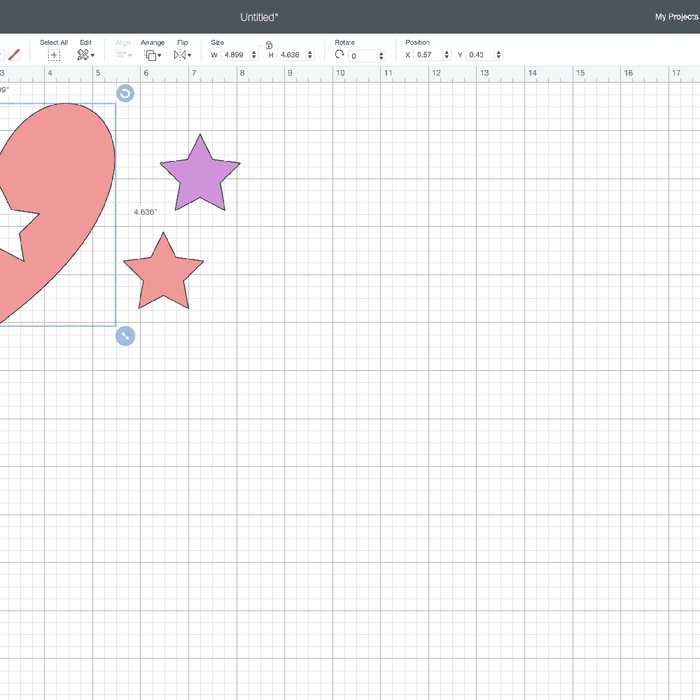 Slice Cricut Design Space