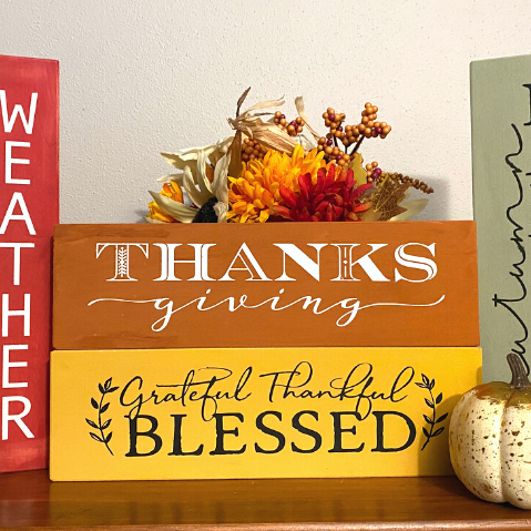 How to Make DIY Farmhouse Fall Wood Signs