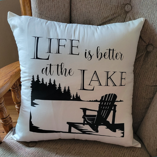 DIY Custom Pillow with Cricut Smart Iron-On