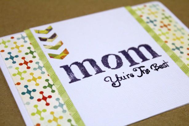Craft Tip & Trick: Add Arrows to Mother’s Day Card