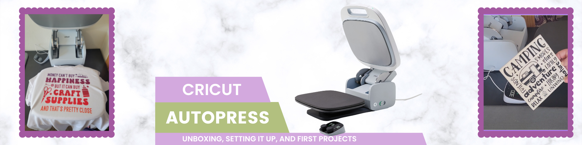 Cricut Autopress // Unboxing, Set Up, and First Projects