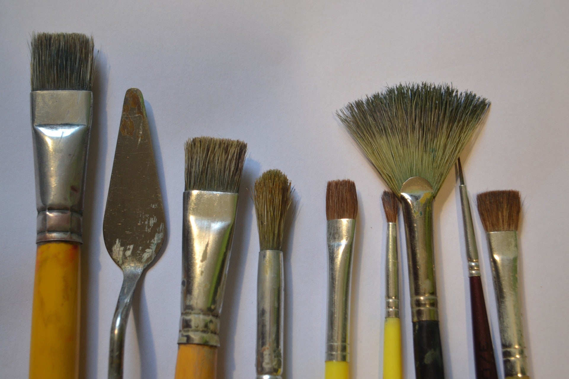 All About Brushes, Knives and Other Paint Tools