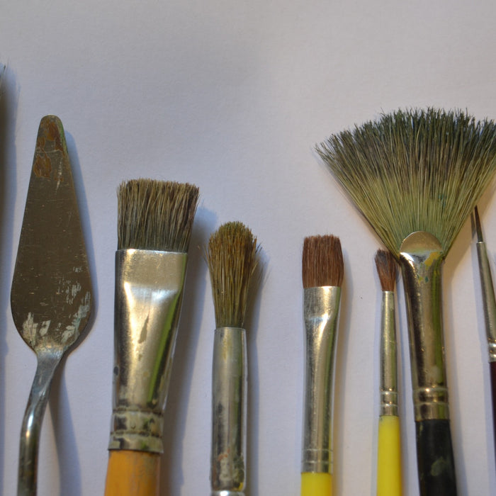 All About Brushes, Knives and Other Paint Tools