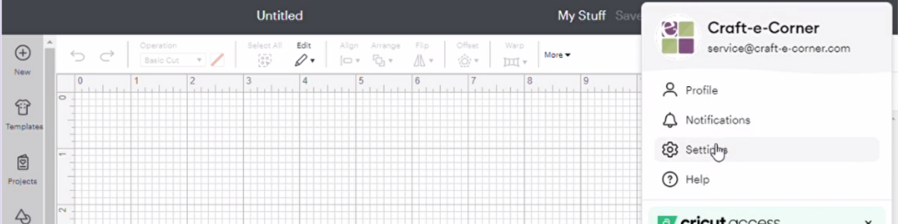 Where to find New Product Set up and Machine Calibration in Cricut Design Space // Fall 2023 Update