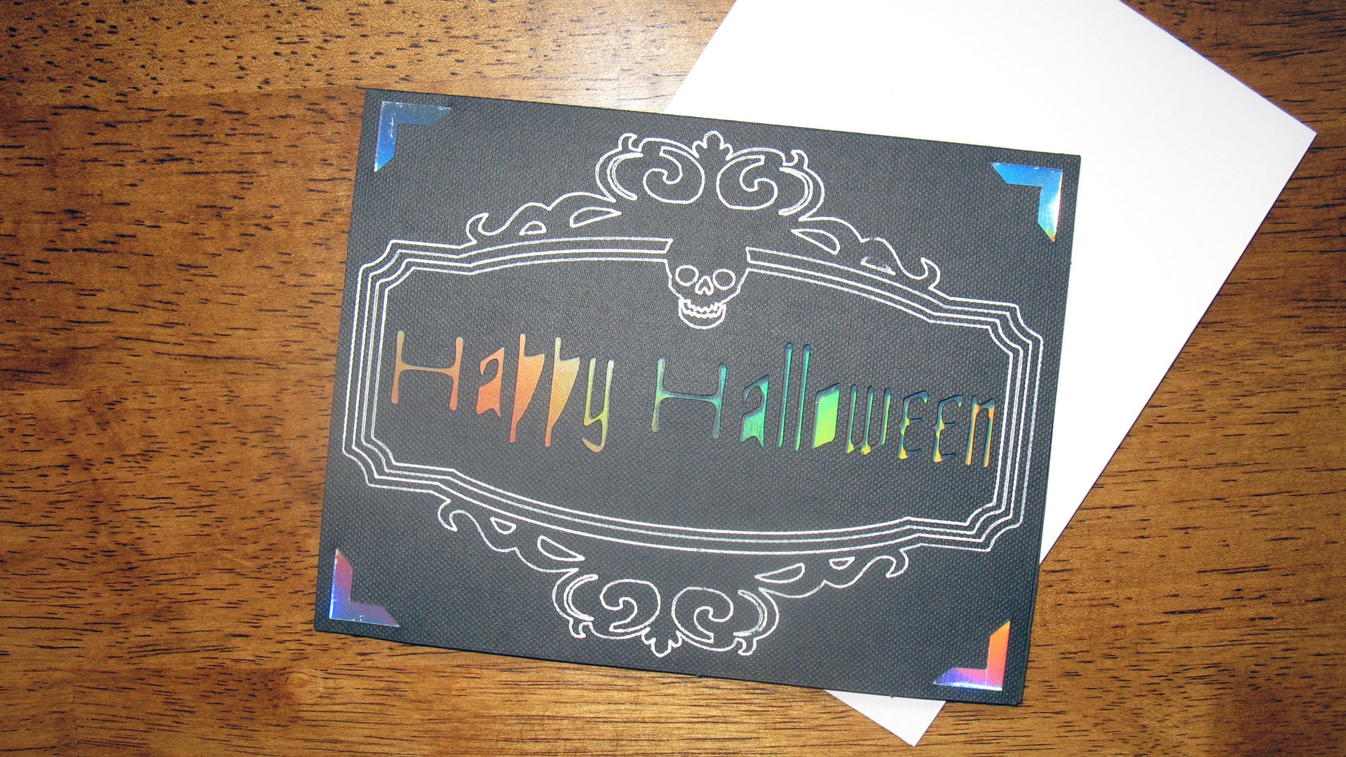 Halloween Insert Cards Using Cricut Opaque Pens