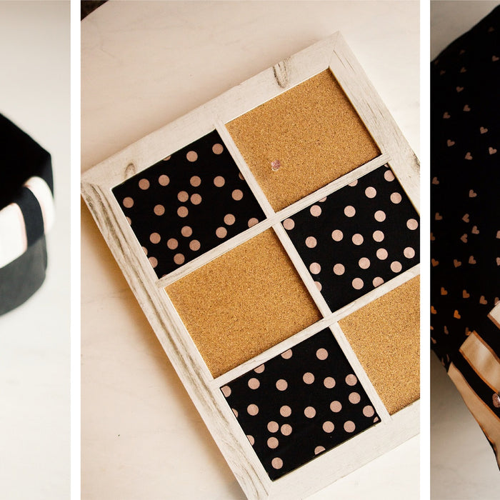 Dorm Décor using Cricut Fabric 3 Ways