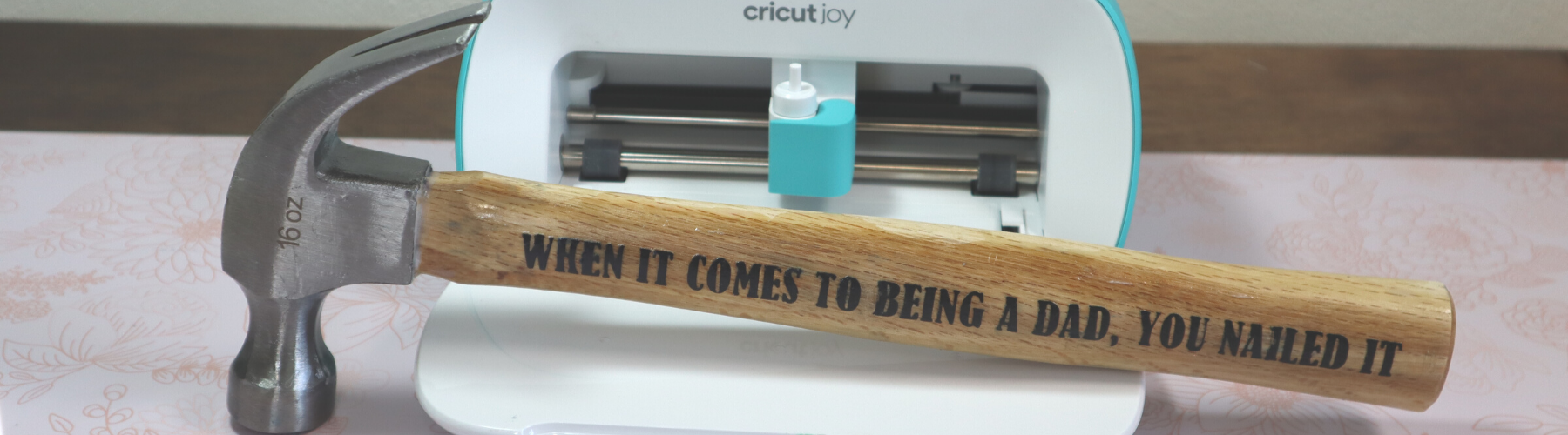 How to Personalize Hammer with a Cricut Vinyl Stencil