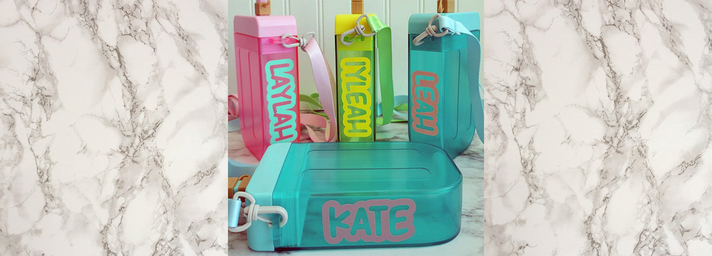Personalized Summer Popsicle Canteens Water Bottles