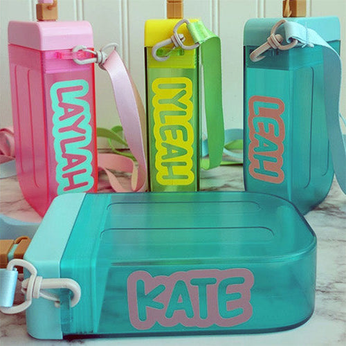 Personalized Summer Popsicle Canteens Water Bottles