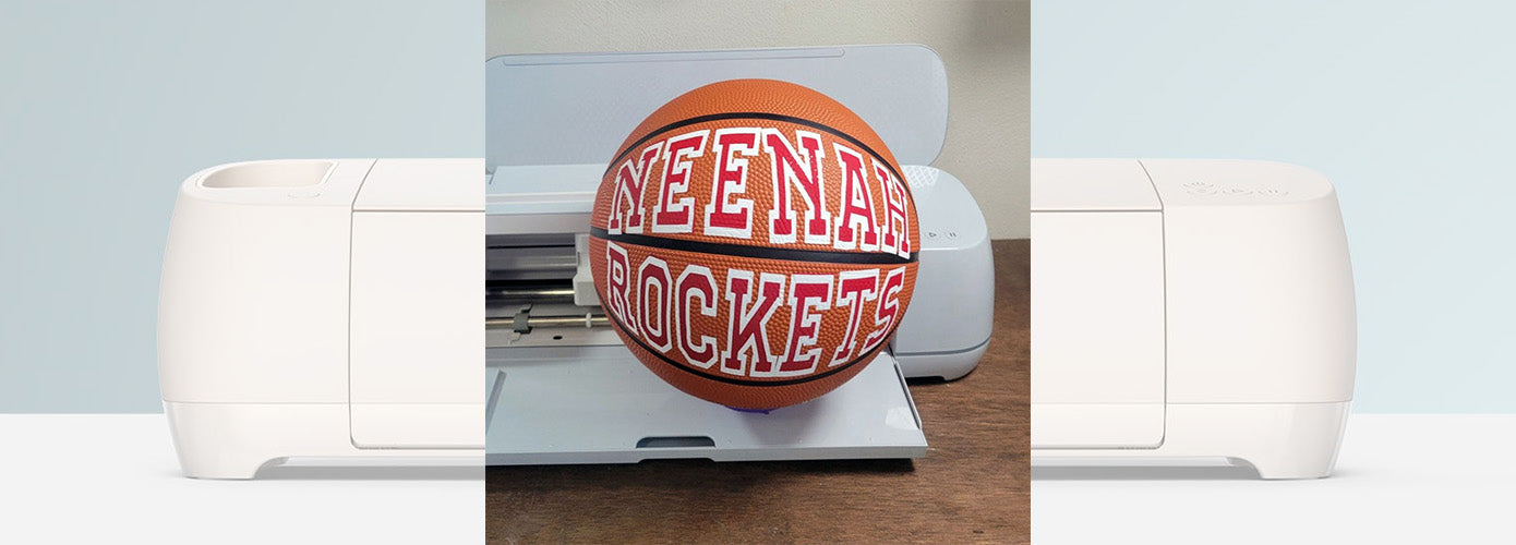 Personalized Basketball Using Cricut Iron-on