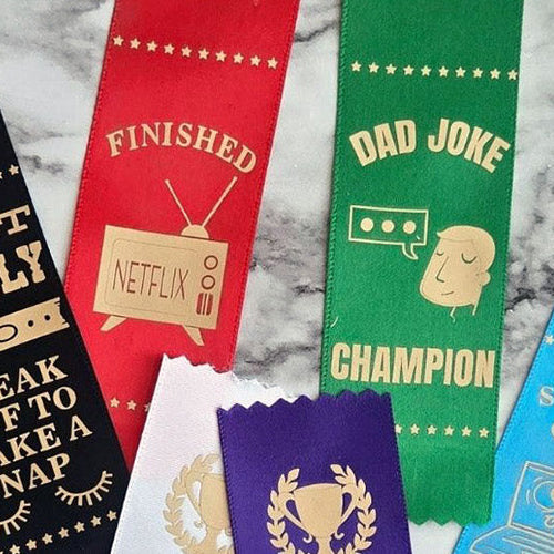 Ribbon Awards Using Cricut EasyPress Mini
