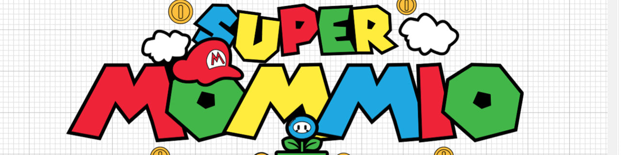 Layering Heat Transfer Vinyl: Super Mommio Shirt Mom Gift Using Cricut Autopress