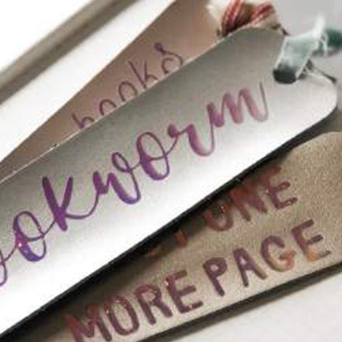 DIY Holographic Iron-on Leather Bookmark Using Cricut