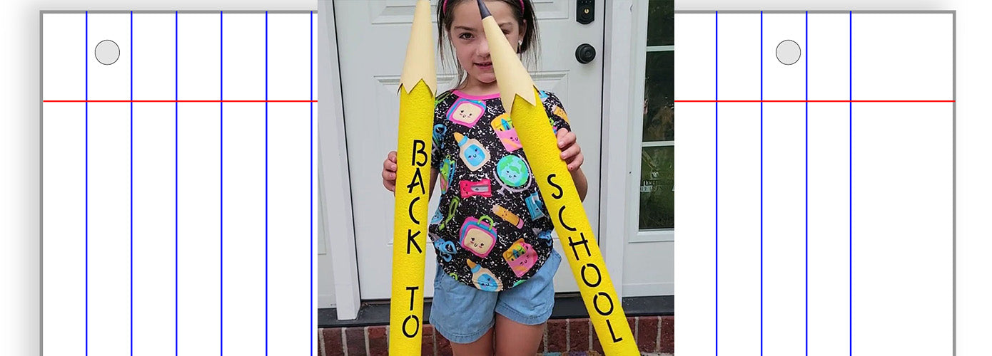 Back to School Cricut Classroom Decor: Giant Pencil