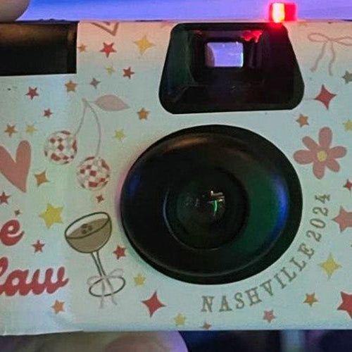 Disposable Camera Wrap Using Cricut Printable Vinyl