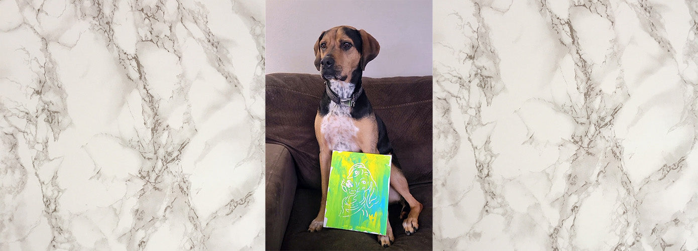 Pet Artwork Using Cricut Vinyl