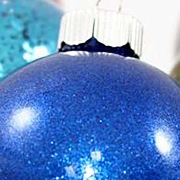 Easy 6 Step Pledge Glitter Ornaments