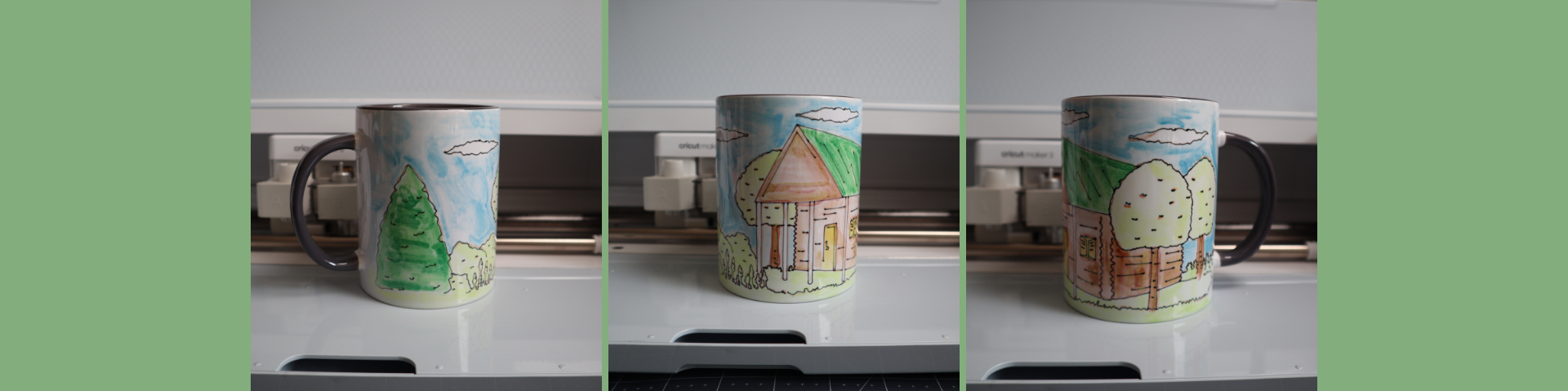 How to Watercolor Paint with Cricut Infusible Ink Markers // Cricut Mug Press Tutorial