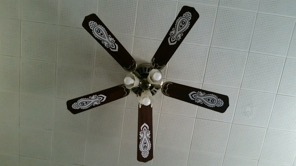 Updating a Ceiling Fan: A Cricut Rescue Story