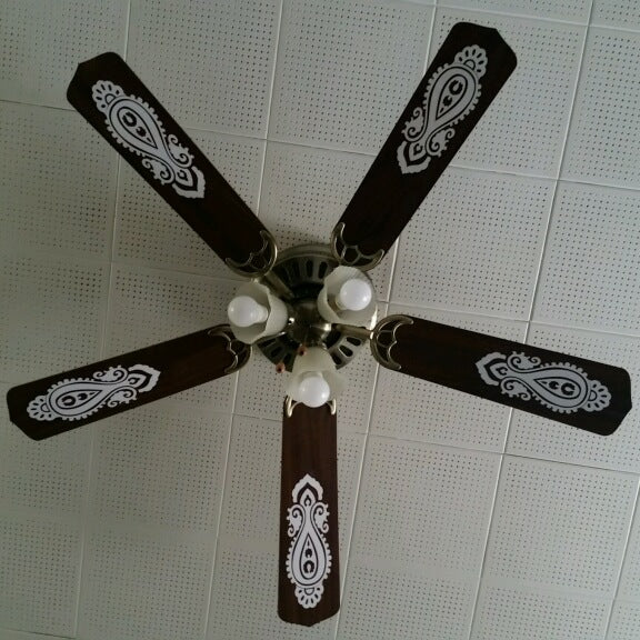 Updating a Ceiling Fan: A Cricut Rescue Story