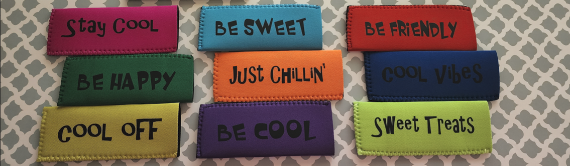 How to Personalize Popsicle Holders with Cricut Iron-On