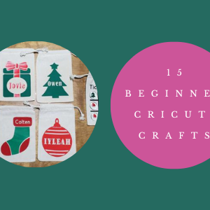 15 Cricut Craft Projects for Beginners