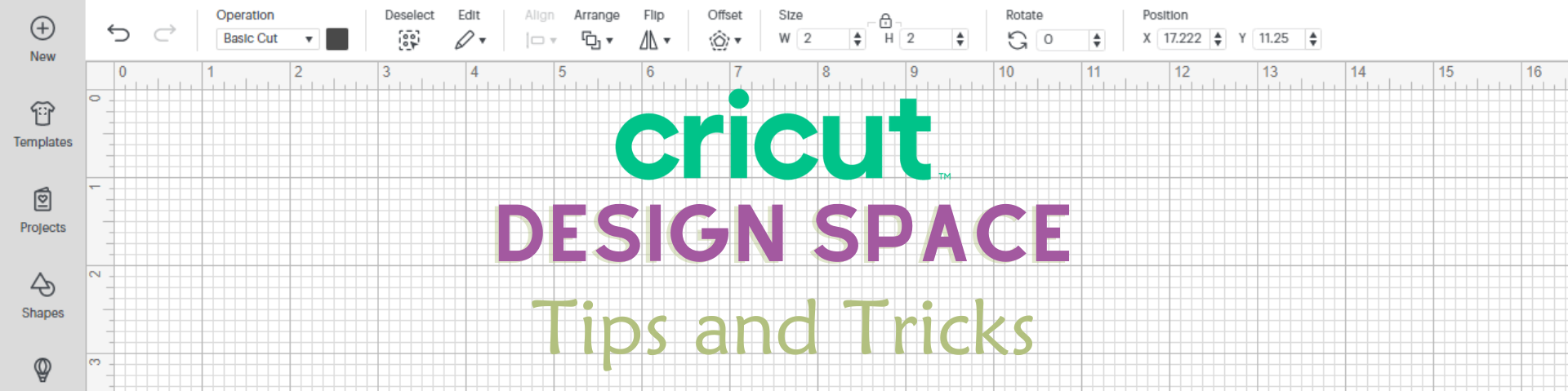 How to Move Objects on the Preview Mat Screen in Cricut Design Space