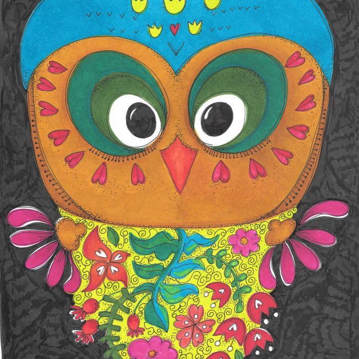 Woodland Animals Coloring Project (and Free Pattern!)