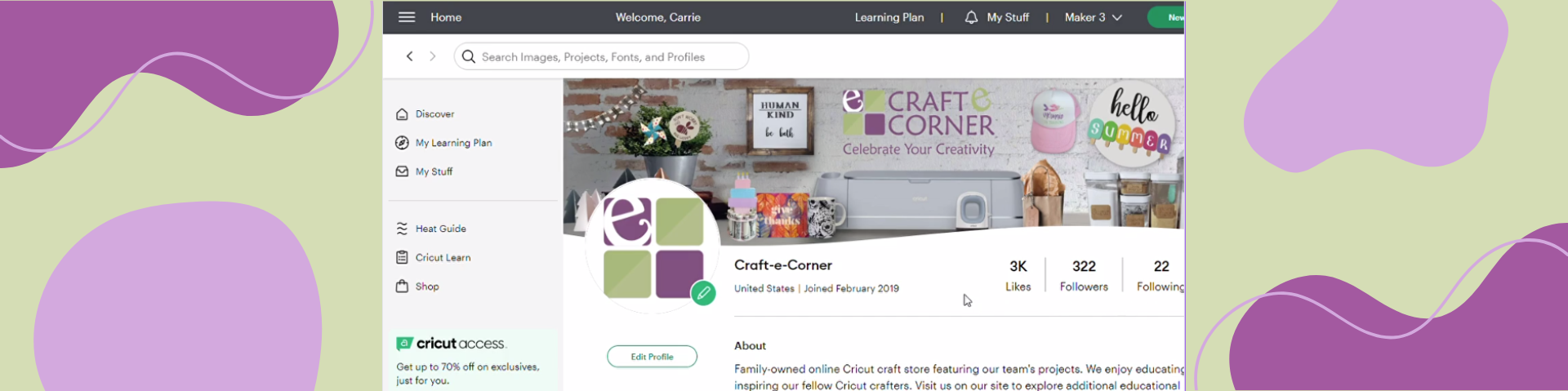 How to Edit and Share Projects in Cricut Design Space