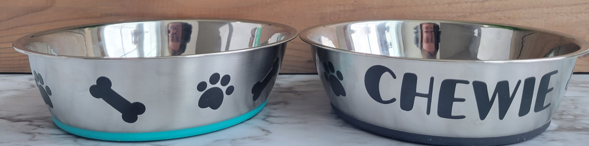 NEW! Cricut Linerless Transfer Tape // Personalized Pet Bowl