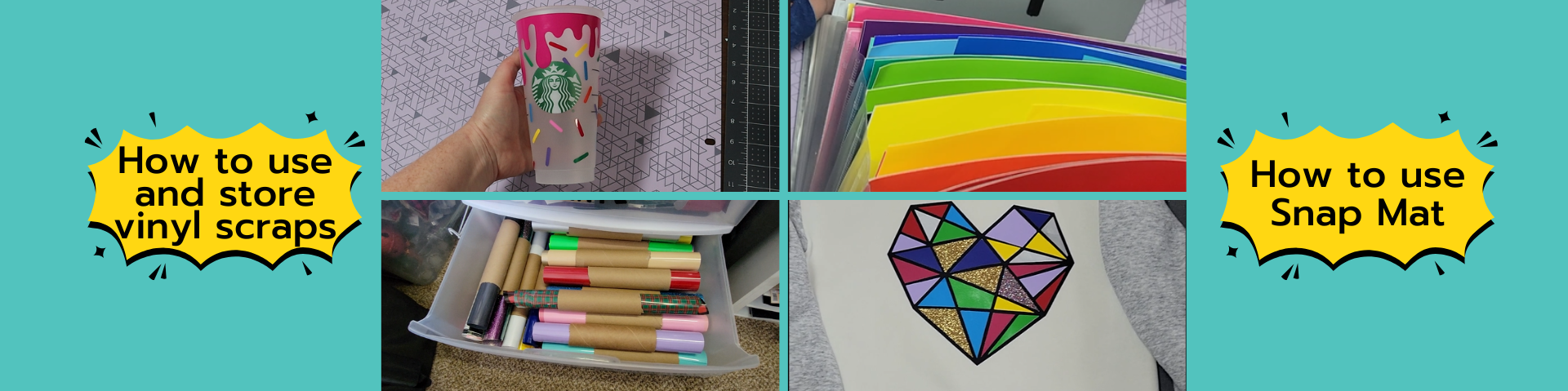 and Store Vinyl Scraps // How to Use SnapMat