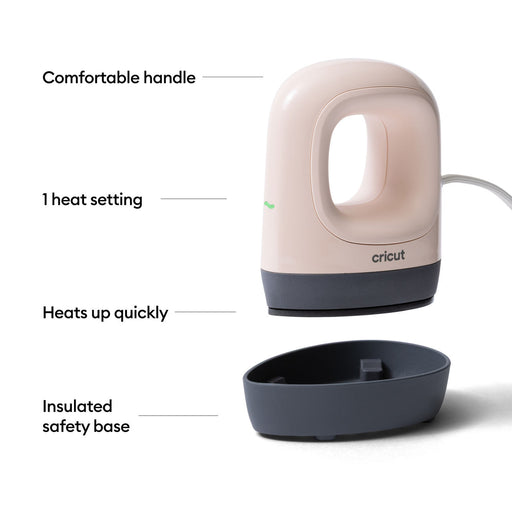 Cricut EasyPress Mini LT Heat Press Machine - Blush Pink