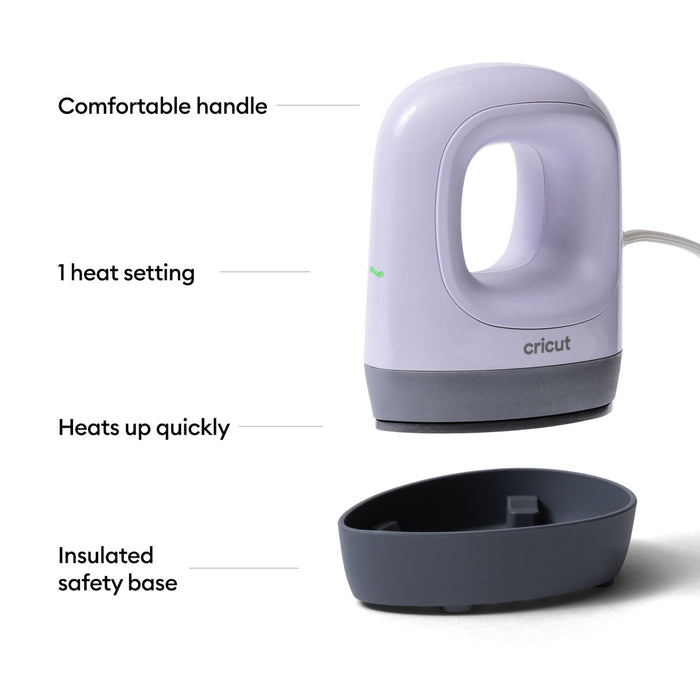 Cricut EasyPress Mini LT Heat Press for DIY, Lavender