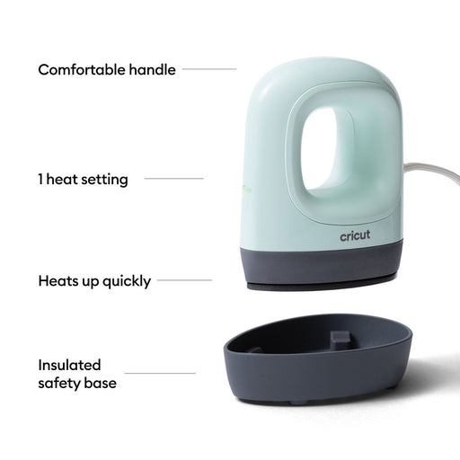Cricut EasyPress Mini LT Heat Press Machine - Mint Green