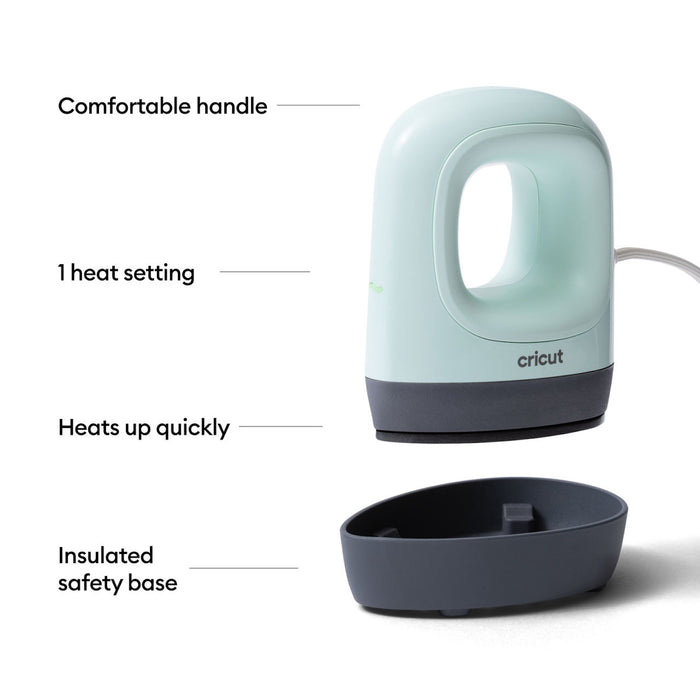 Cricut EasyPress Mini LT Heat Press Machine - Mint Green