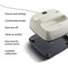 Cricut EasyPress SE 9x9 Heat Press for DIY, Raspberry