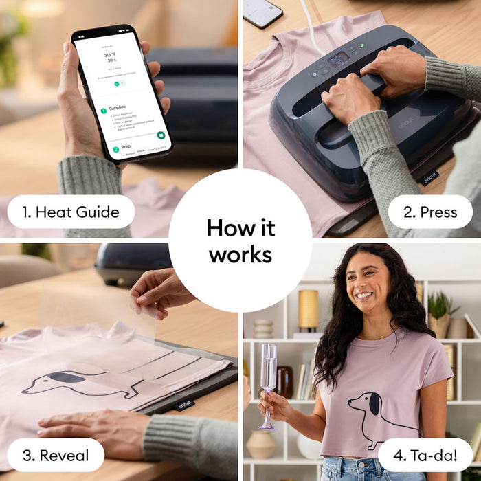 Cricut EasyPress SE Heat Press Machine - 12 in x 10 in - Raspberry