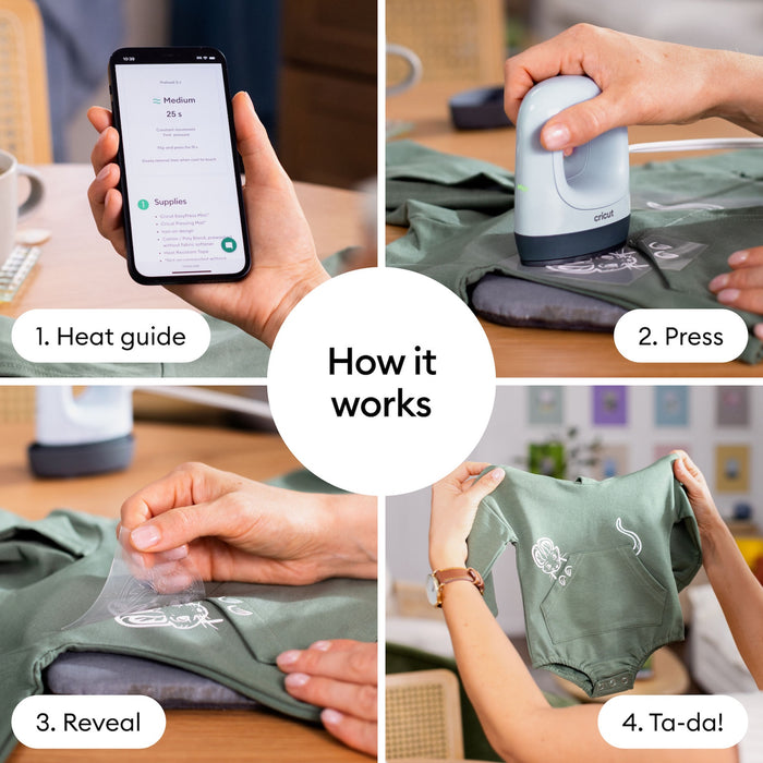 Cricut EasyPress Mini LT Heat Press Machine - Blue